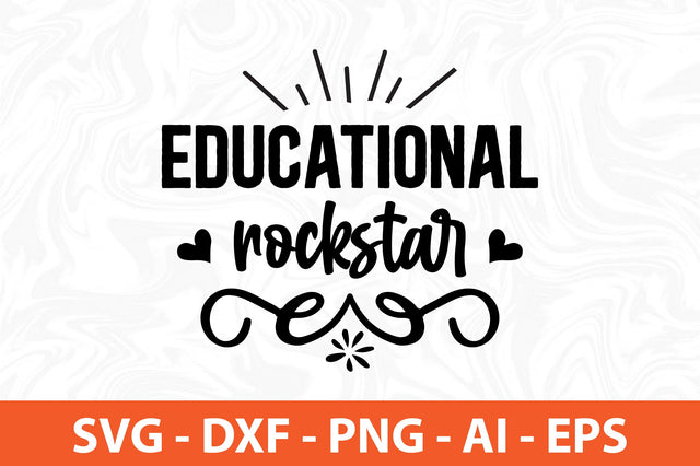 Educational rockstar svg SVG orpitasn 
