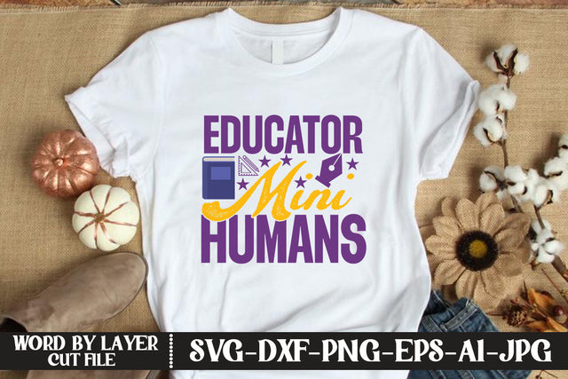 Educator Mini Humans SVG DESIGN SVG MStudio 