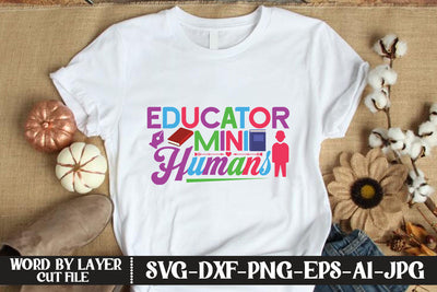 Educator Mini Humans SVG DESIGN SVG MStudio 