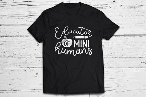 Educator of Mini Humans | Teacher SVG SVG CraftLabSVG 