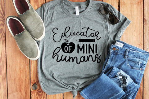 Educator of Mini Humans | Teacher SVG SVG CraftLabSVG 