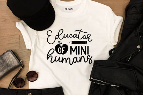 Educator of Mini Humans | Teacher SVG SVG CraftLabSVG 