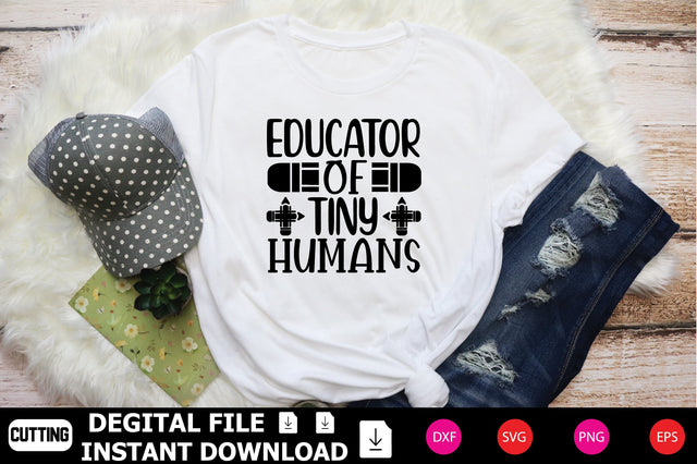 Educator of Tiny Humans SVG Shahin alam 