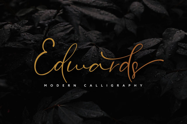 Edwards Casual Stylish Font Jun Creative 