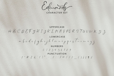Edwards Casual Stylish Font Jun Creative 