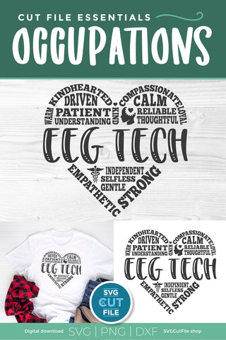 EEG Tech svg subway art SVG SVG Cut File 