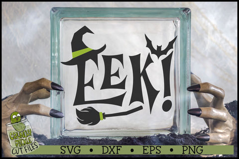 EEK Witch Hat SVG SVG Crunchy Pickle 