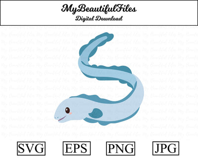 Eel - Animal SVG MyBeautifulFiles 