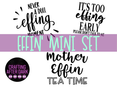 Effin' Design Mini-Set Crafting After Dark