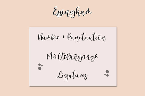 Effingham a Cute Bouncy Handwritten Font Font Haksen 