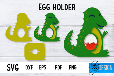 Egg Holder Bundle | Easter Egg Holder SVG | Baby Animals SVG SVG Fly Design 