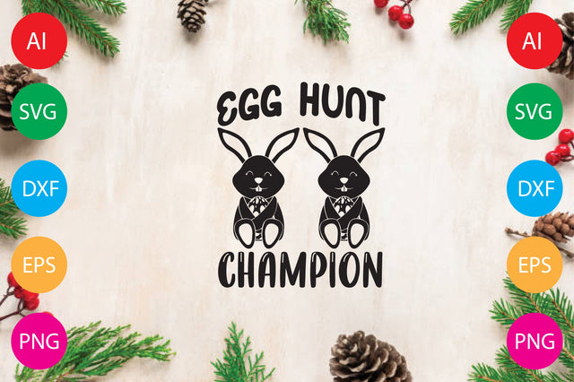 Egg Hunt Champion SVG CraftlabSvg29 