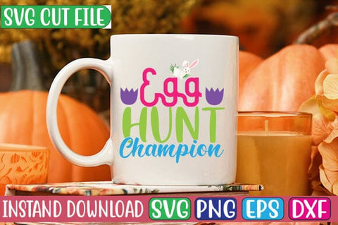Egg Hunt Champion SVG Cut File SVG Studio Innate 