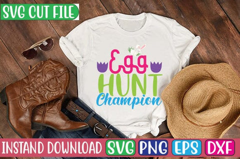 Egg Hunt Champion SVG Cut File SVG Studio Innate 