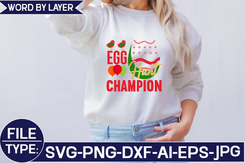 Egg Hunt Champion SVG Cut File SVG Studio Innate 