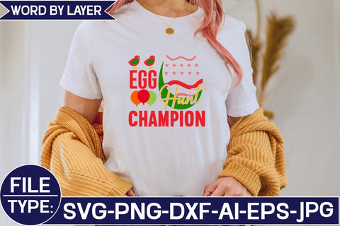 Egg Hunt Champion SVG Cut File SVG Studio Innate 