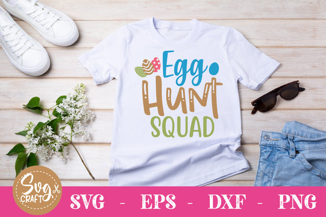 egg hunt squad SVG file SVG Svgcraft 