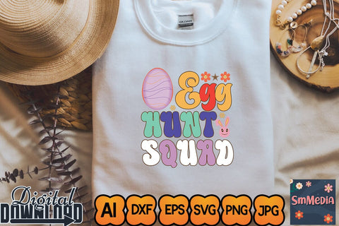 Egg Hunt Squad SVG Newmockups 