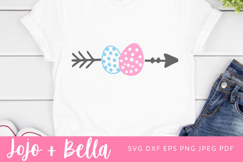 Egg Hunt SVG, Easter Egg Arrow SVG, Instant Digital Download, svg, dxf, eps, png, jpg, Easter Sign, Girls Shirt, HTV SVG Jojo&Bella 