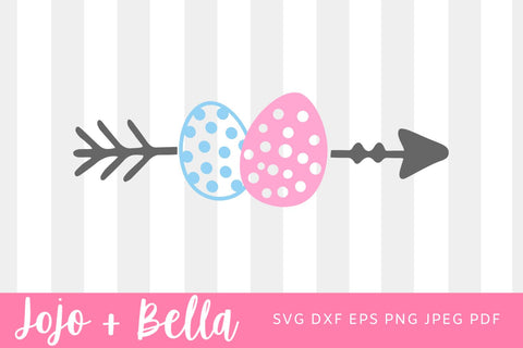 Egg Hunt SVG, Easter Egg Arrow SVG, Instant Digital Download, svg, dxf, eps, png, jpg, Easter Sign, Girls Shirt, HTV SVG Jojo&Bella 