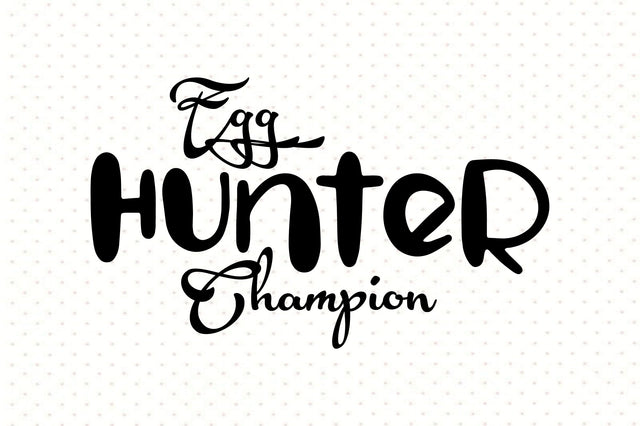 Egg Hunter Champion SVG orpitasn 