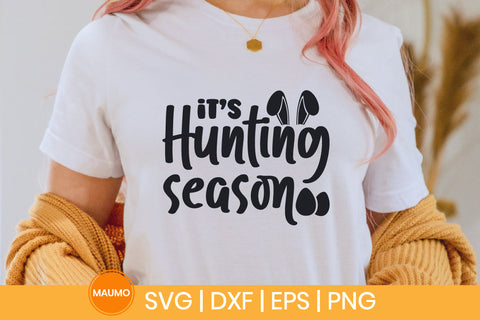 Egg hunting season easter svg quote SVG Maumo Designs 