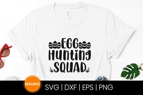 Egg hunting squad, easter svg quote SVG Maumo Designs 