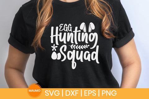 Egg hunting squad easter svg quote SVG Maumo Designs 