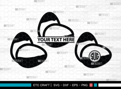 Egg Monogram, Egg Silhouette, Egg SVG, Broken Egg Svg, Omelet Svg, Morning Food Svg, Yolk Svg, SB00449 SVG ETC Craft 