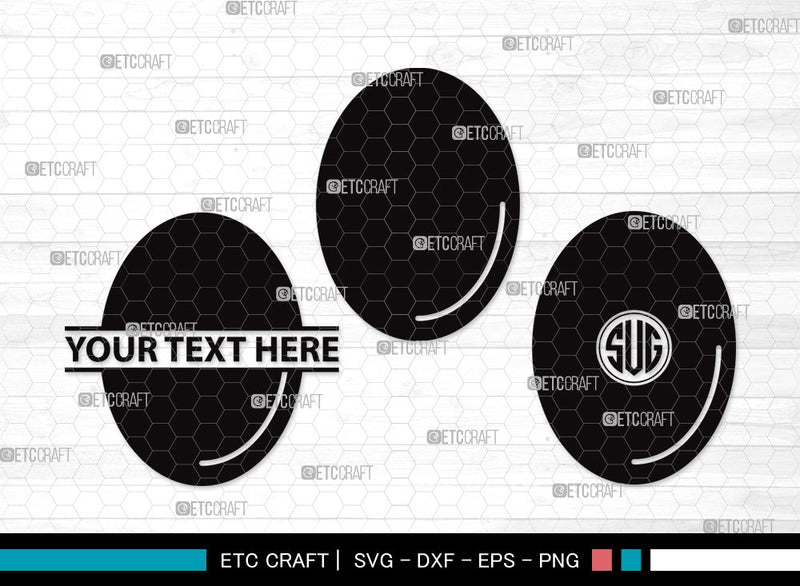 Egg Monogram SVG | Cracked Egg Svg | Sunny Side Svg | Fried Egg Svg | Egg Clipart SVG ETC Craft 