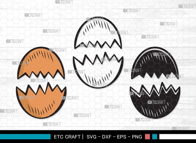 Egg SVG | Cracked Egg Svg | Sunny Side Svg | Fried Egg Svg | Egg Clipart SVG ETC Craft 