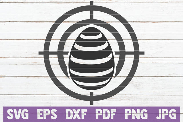 Egg Target SVG MintyMarshmallows 