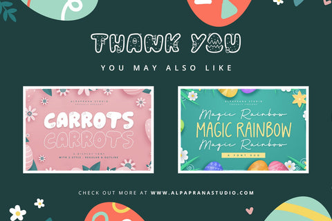 Eggnog - Display Font Font Alpaprana Studio 