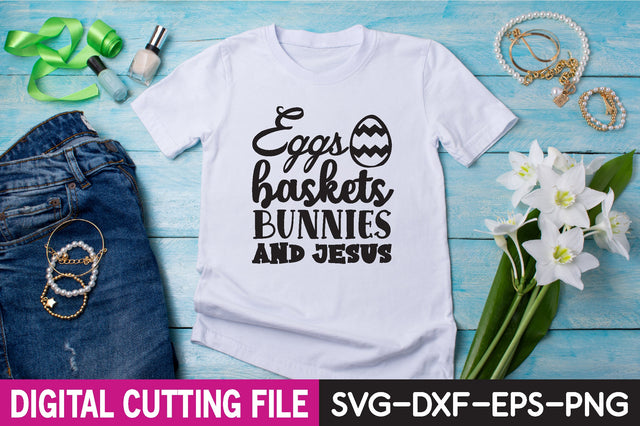 eggs baskets bunnies and jesus SVG designer krishna 