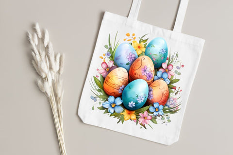 Eggs Easter Day Sublimation single Clipart Bundle Sublimation Regulrcrative 