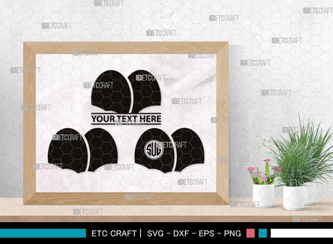 Eggs Nest Monogram, Eggs Nest Silhouette, Eggs Nest SVG, Eggs Bird Svg, Nest Svg, Nest And Eggs Svg, Bird Nest Svg, SB00496 SVG ETC Craft 