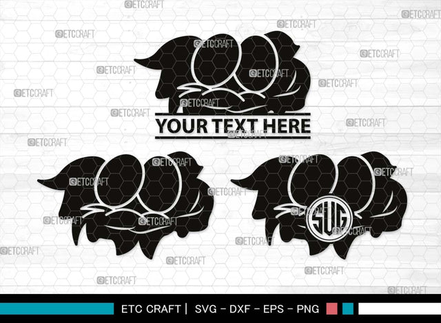 Eggs Nest Monogram, Eggs Nest Silhouette, Eggs Nest SVG, Eggs Bird Svg, Nest Svg, Nest And Eggs Svg, Bird Nest Svg, SB00496 SVG ETC Craft 