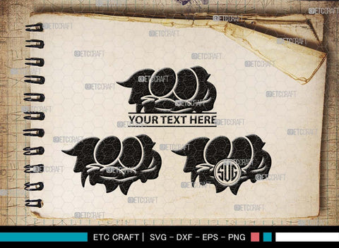 Eggs Nest Monogram, Eggs Nest Silhouette, Eggs Nest SVG, Eggs Bird Svg, Nest Svg, Nest And Eggs Svg, Bird Nest Svg, SB00496 SVG ETC Craft 