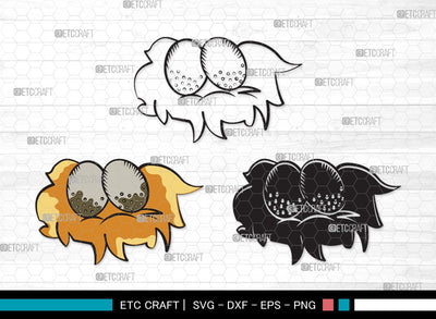 Eggs Nest SVG | Egg Svg | Nest Svg | Birds Eggs Svg | Eggs Bird Svg | Eggs Nest Clipart SVG ETC Craft 