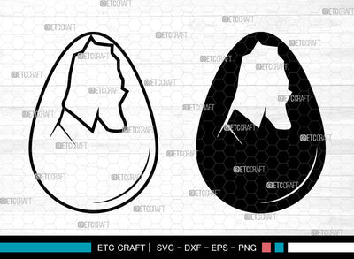 Eggs SVG, Egg Icon Svg, Cracked Egg Svg, Fried Egg Svg, Broken Egg Svg, Eggs Bundle SVG ETC Craft 