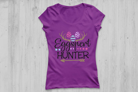 Eggspert Hunter| Easter SVG Cutting Files SVG CosmosFineArt 