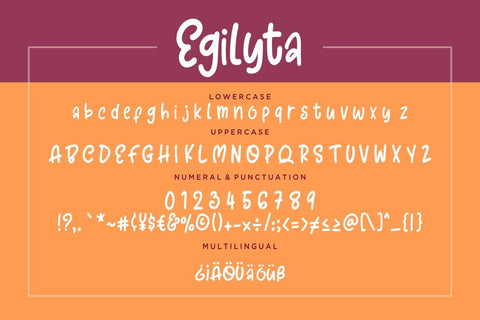 Egilyta A Little Funny Font Font Creatype Studio 