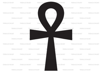 Egyptian Ankh Cross SVG TribaliumArtSF 