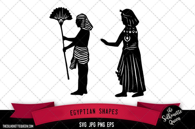 Egyptian Shapes SVG -Vector Art Commercial & Personal Use- Cricut,Silhouette,Cameo,Vinyl Cut SVG Loveleen Kaur 