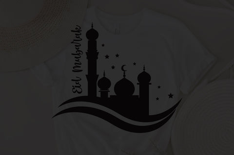 Eid Mubarak Svg, Happy Eid Day Svg, Eid Islamic SVG, Eid Adha Mubarak, idul fitri svg, Eid al Adha, Bakra Eid, Arabic svg, png dxf SVG Fauz 