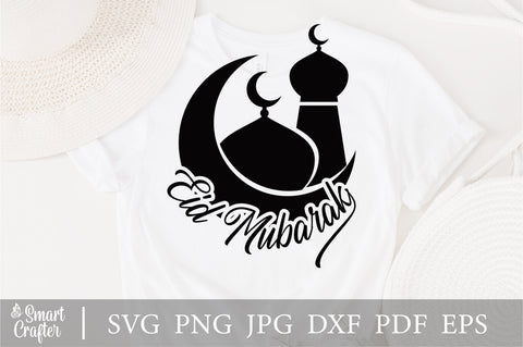 Eid Mubarak Svg, Happy Eid Day Svg, Eid Islamic SVG, Eid Adha Mubarak, idul fitri svg, Eid al Adha, Bakra Eid, Arabic svg, png dxf SVG Fauz 