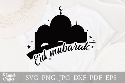 Eid Mubarak Svg, Happy Eid Day Svg, Eid Islamic SVG, Eid Adha Mubarak, idul fitri svg, Eid al Adha, Bakra Eid, Arabic svg, png dxf SVG Fauz 