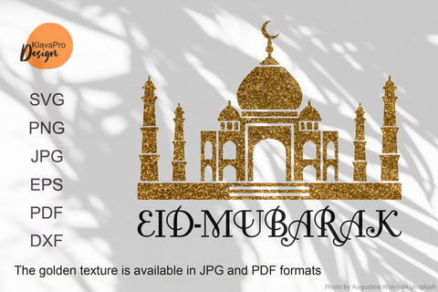 Eid – Mubarak SVG layered design for cutting and sublimation SVG Klava P 