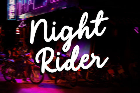 Eighties - Retro Script Font Font Dm Letter Studio 