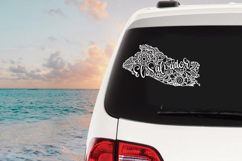 El Salvador SVG File - El Salvador Mandala Design SVG Old Market 